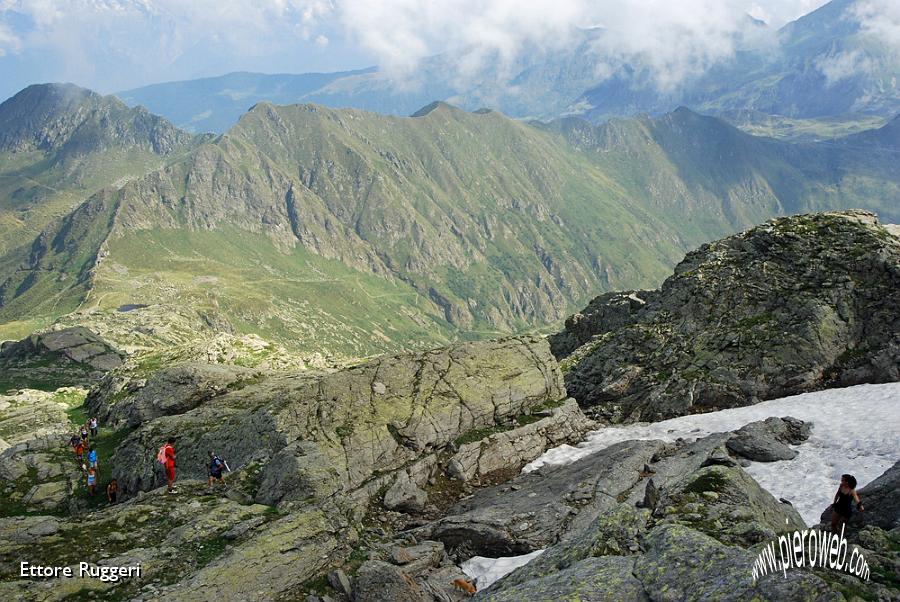 17 - tra le placche rocciose del Monte Ponteranica.JPG